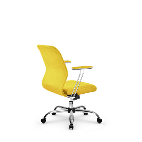 Кресло SU-Mr-4/подл.078/осн.003 желтый в Екатеринбурге - изображение 1
