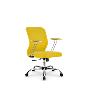 Кресло SU-Mr-4/подл.078/осн.003 желтый в Каменске-Уральском