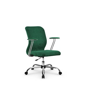Офисное кресло SU-Mr-4/подл.078/осн.006 зеленый в Ревде