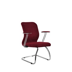 Кресло офисное SU-Mr-4/подл.078/осн.007 красный в Ревде