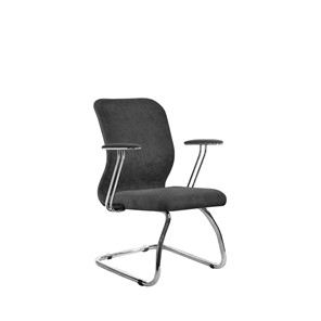 Кресло SU-Mr-4/подл.078/осн.007 темно-серый в Ревде