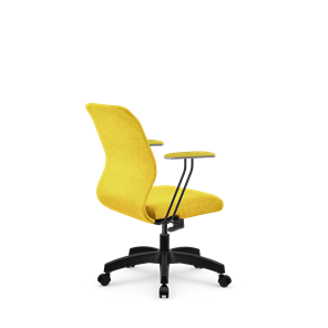 Компьютерное кресло SU-Mr-4/подл.079/осн.001 желтый в Екатеринбурге - предосмотр 1