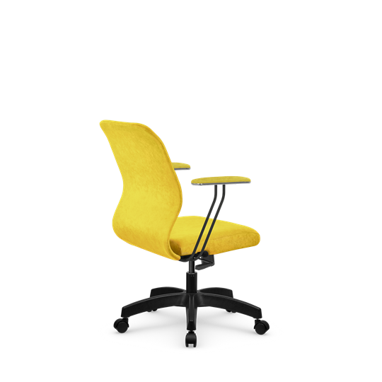Компьютерное кресло SU-Mr-4/подл.079/осн.001 желтый в Каменске-Уральском - изображение 1