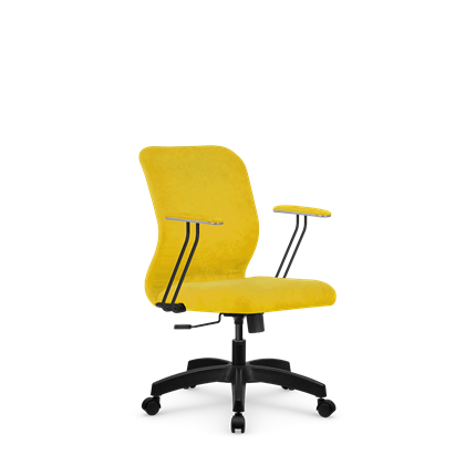 Компьютерное кресло SU-Mr-4/подл.079/осн.001 желтый в Екатеринбурге - изображение