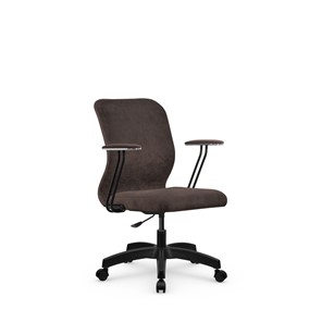 Офисное кресло SU-Mr-4/подл.079/осн.005 темно-коричневый в Екатеринбурге - предосмотр