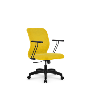 Офисное кресло SU-Mr-4/подл.109/осн.001 желтый в Екатеринбурге