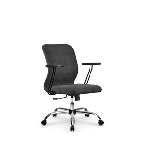 Компьютерное кресло SU-Mr-4/подл.109/осн.003  темно-серый в Ревде