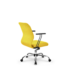 Кресло офисное SU-Mr-4/подл.109/осн.003  желтый в Екатеринбурге - предосмотр 1