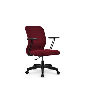 Кресло офисное SU-Mr-4/подл.109/осн.005 красный в Кушве