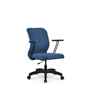 Кресло офисное SU-Mr-4/подл.109/осн.005 светло-синий в Кушве