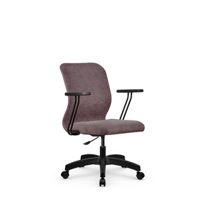 Кресло офисное SU-Mr-4/подл.109/осн.005 темно-розовый в Ревде