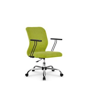 Кресло офисное SU-Mr-4/подл.109/осн.006 оливковый в Кушве