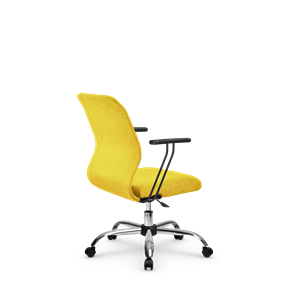 Компьютерное кресло SU-Mr-4/подл.109/осн.006 желтый в Екатеринбурге - предосмотр 1