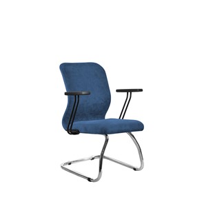 Кресло SU-Mr-4/подл.109/осн.007 светло-синий в Ревде
