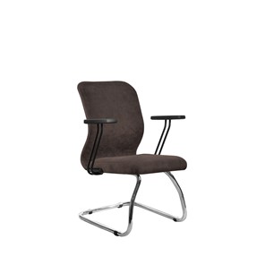 Кресло компьютерное SU-Mr-4/подл.109/осн.007 темно-коричневый в Каменске-Уральском