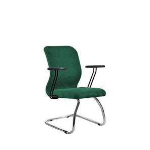 Кресло компьютерное SU-Mr-4/подл.109/осн.007 зеленый в Кушве