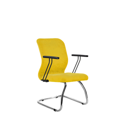 Компьютерное кресло SU-Mr-4/подл.109/осн.007 желтый в Екатеринбурге - изображение
