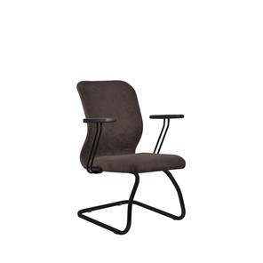 Кресло SU-Mr-4/подл.109/осн.008 темно-коричневый в Кушве