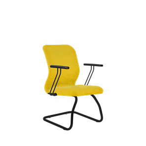 Кресло офисное SU-Mr-4/подл.109/осн.008 желтый в Асбесте