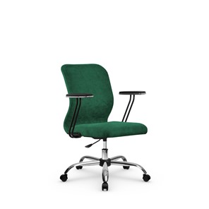 Компьютерное кресло SU-Mr-4/подл.110/осн.006 зеленый в Ревде