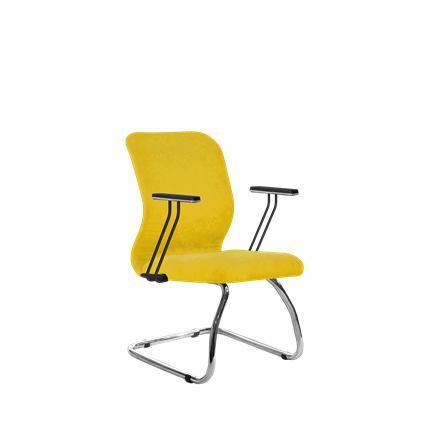 Компьютерное кресло SU-Mr-4/подл.110/осн.007 желтый в Екатеринбурге - изображение