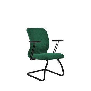 Кресло компьютерное SU-Mr-4/подл.110/осн.008 зеленый в Ревде