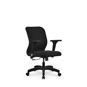 Компьютерное кресло SU-Mr-4/подл.200/осн.001 черный в Кушве