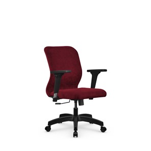 Кресло офисное SU-Mr-4/подл.200/осн.001 красный в Ревде