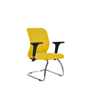 Компьютерное кресло SU-Mr-4/подл.200/осн.007 желтый в Артемовском