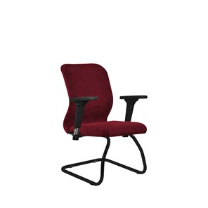 Офисное кресло SU-Mr-4/подл.200/осн.008 красный в Ревде
