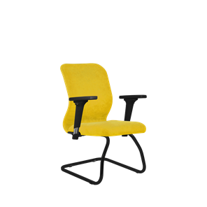 Кресло SU-Mr-4/подл.200/осн.008 желтый в Асбесте