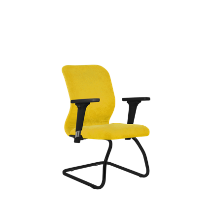 Кресло SU-Mr-4/подл.200/осн.008 желтый в Каменске-Уральском - изображение