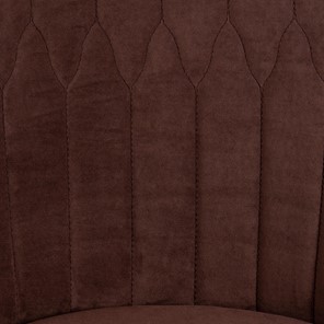 Кресло компьютерное SWAN флок, коричневый, арт.15332 в Екатеринбурге - предосмотр 7