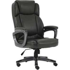 Офисное кресло Brabix Premium Favorite EX-577 (пружинный блок, рециклированная кожа, серое) 531935 в Екатеринбурге - предосмотр