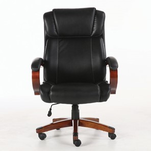 Офисное кресло Brabix Premium Magnum EX-701 (дерево, рециклированная кожа, черное) в Екатеринбурге