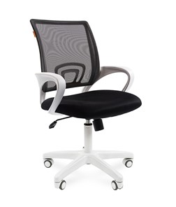 Компьютерное кресло CHAIRMAN 696 white, черный в Каменске-Уральском
