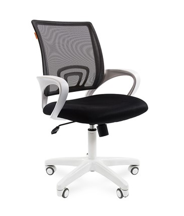Компьютерное кресло CHAIRMAN 696 white, черный в Ревде - изображение