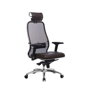 Кресло офисное Samurai SL-3.04, темно-коричневый в Асбесте