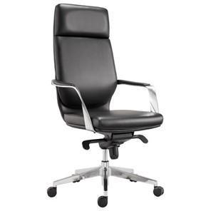 Кресло офисное BRABIX PREMIUM "Resonance EX-755", мультиблок, алюминий, экокожа, черное, 532487 в Кушве