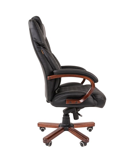 Кресло компьютерное CHAIRMAN 406, черный в Красноуфимске - изображение 5
