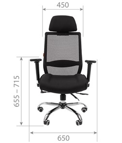 Офисное кресло CHAIRMAN 555 LUX в Ревде - предосмотр 4