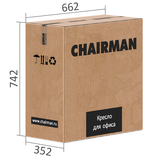 Офисное кресло CHAIRMAN 555 LUX в Кушве - изображение 6