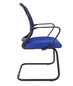 Кресло компьютерное CHAIRMAN 698V Сетка TW (синяя) в Екатеринбурге - предосмотр 3