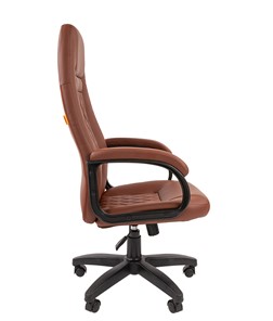 Кресло компьютерное CHAIRMAN 950LT Экокожа коричневая в Екатеринбурге - предосмотр 2