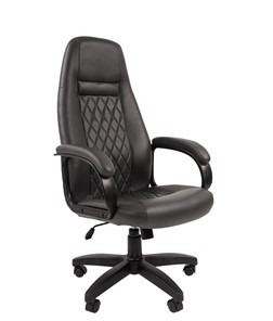 Кресло офисное CHAIRMAN 950LT Экокожа серая в Кушве