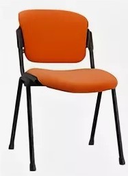 Офисное кресло ERA BLACK оранжевый в Екатеринбурге
