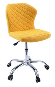 Кресло офисное KD-31, ткань Elain №20 желтый в Кушве