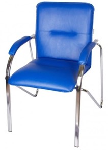 Офисное кресло Самба СРП-036МП Люкс  голубой в Екатеринбурге - предосмотр