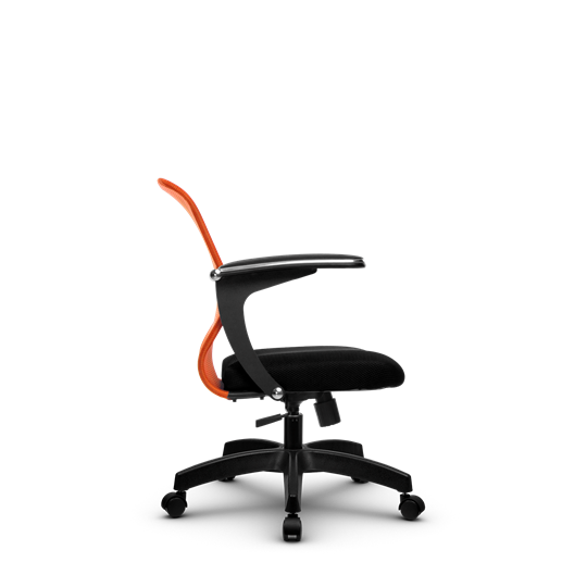 Офисное кресло SU-M-4/подл.160/осн.001, Оранжевый/Черный в Екатеринбурге - изображение 1