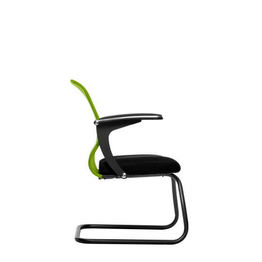 Офисный стул SU-M-4/подл.160/осн.008, Зеленый/Черный в Ревде - изображение 1